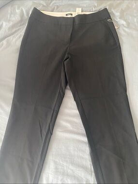 LOFT Black Straight-Leg Dress Pants